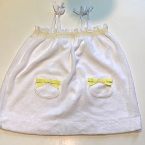 Janie and Jack White/Yellow Swim Coverup